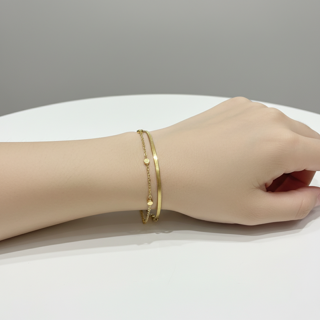 Double Chain Bracelet