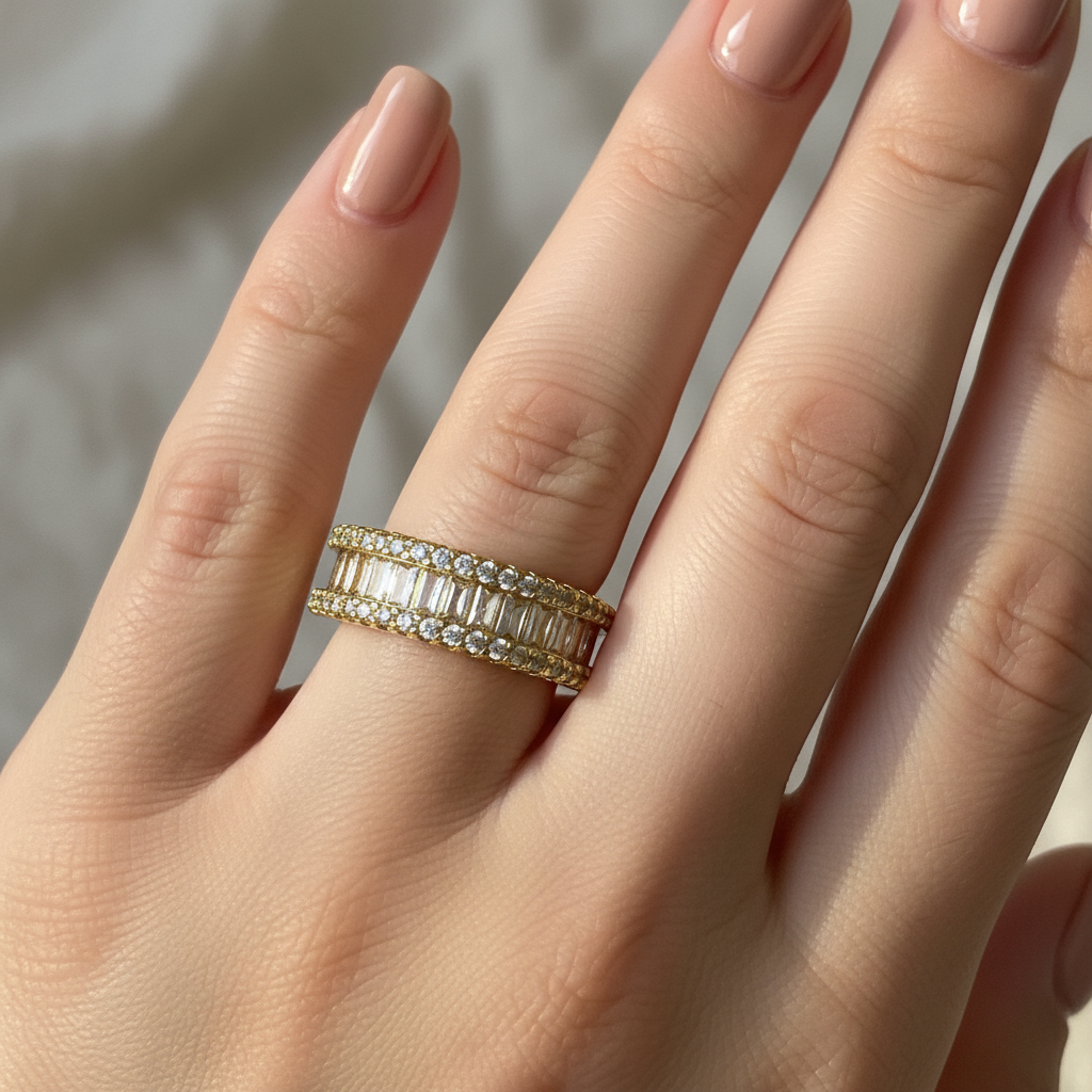 Luxe Gold Stack Ring
