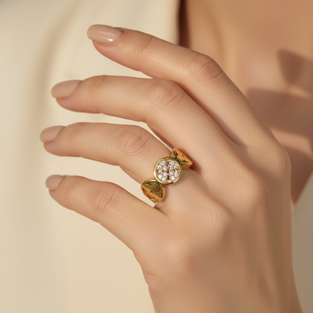 Radiant Coin Golden Ring