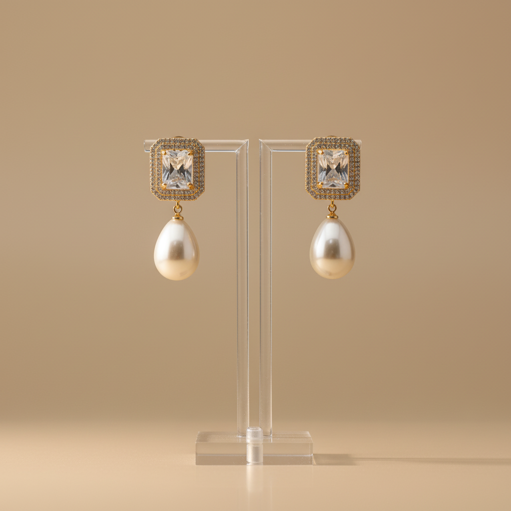 Pearl Drop Earrings