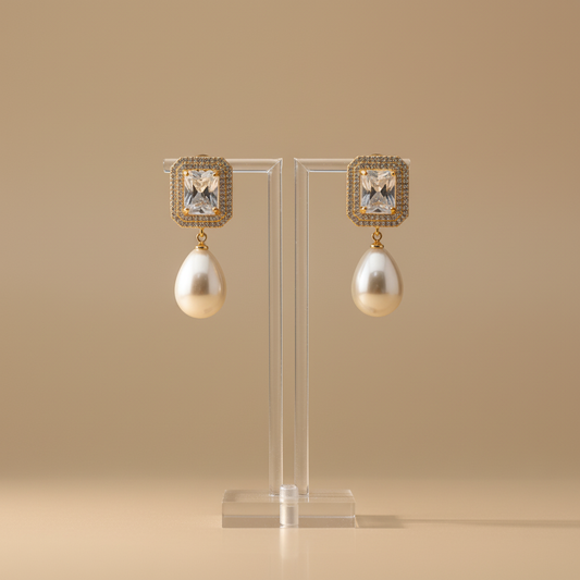 Pearl Drop Earrings