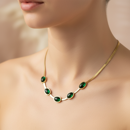 Marble Stone Necklace