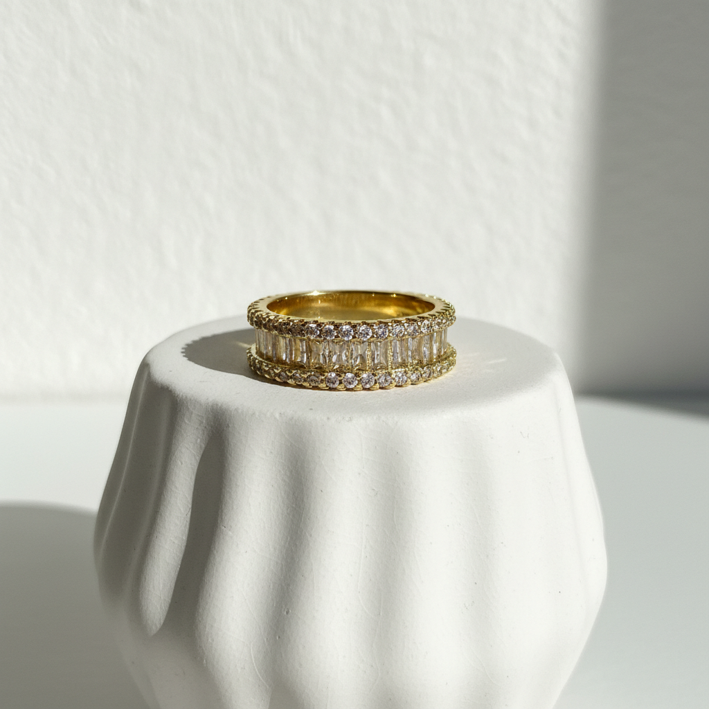 Luxe Gold Stack Ring