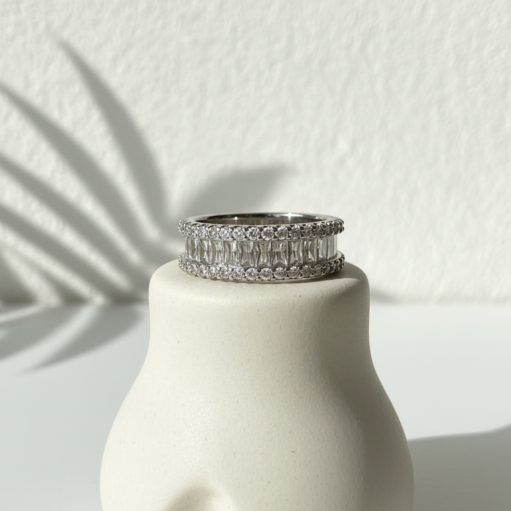 Luxe Silver Stack Ring