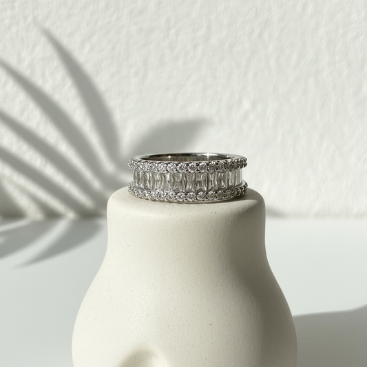 Luxe Silver Stack Ring