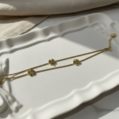 Flower Charm Bracelet