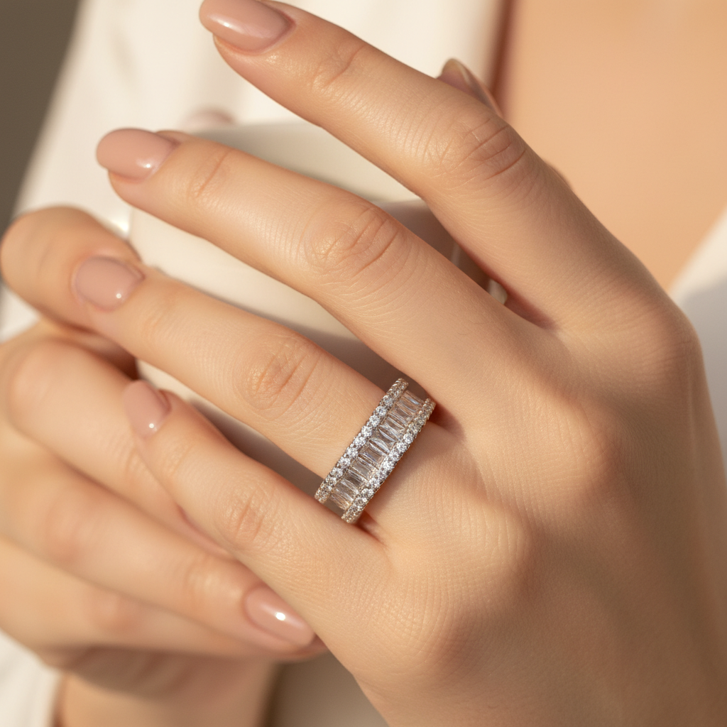 Luxe Silver Stack Ring