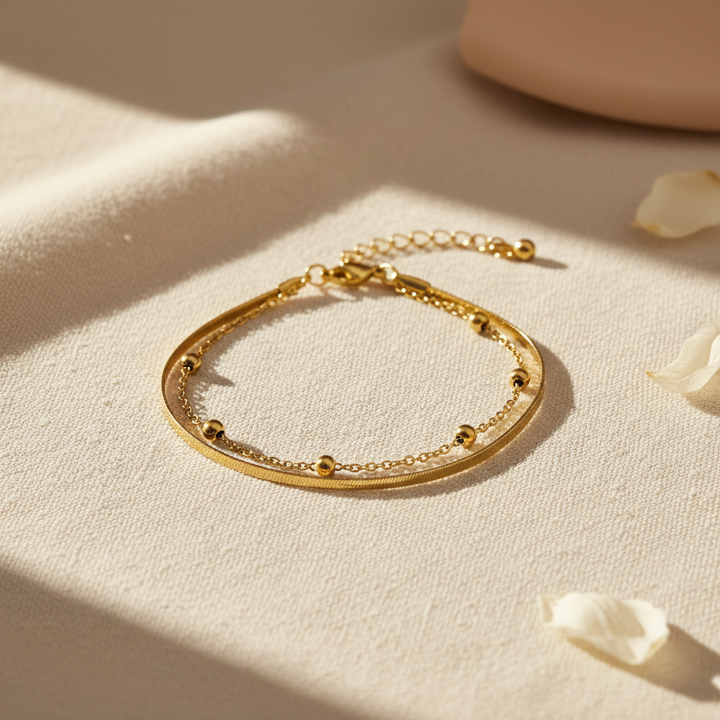 Double Chain Bracelet