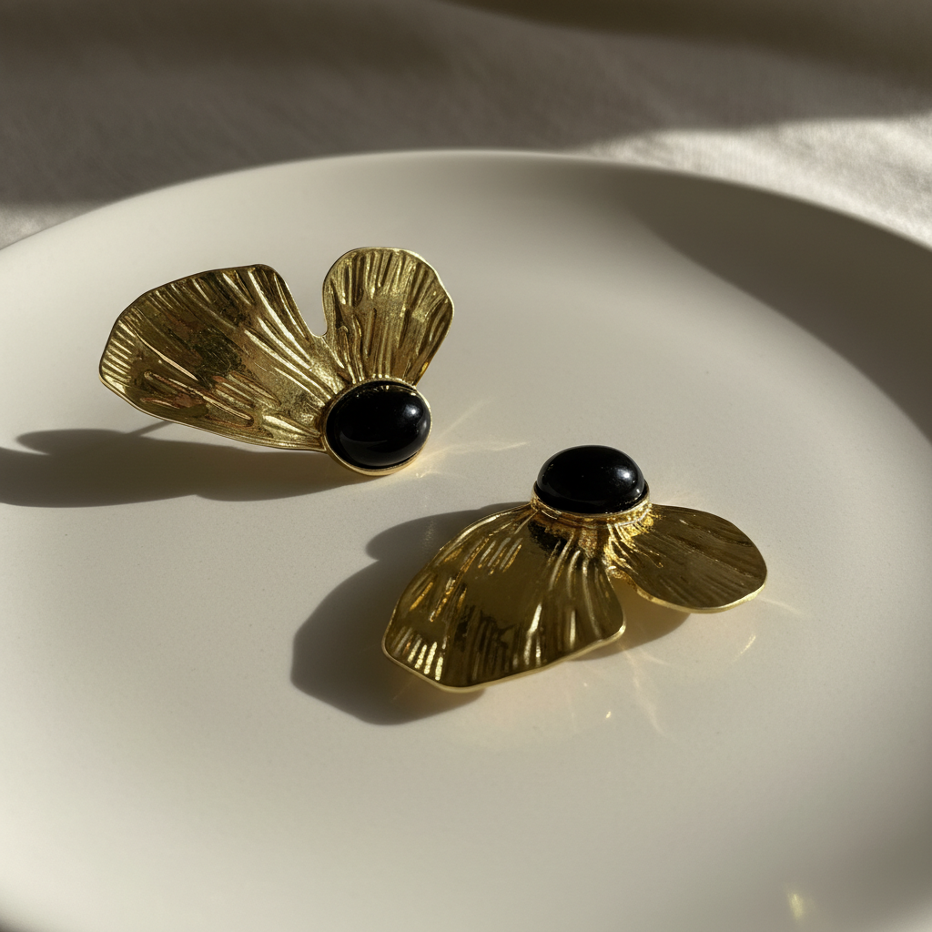 Sculptural Stud Earrings