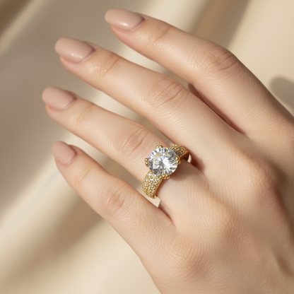 Celeste Spark Promise Ring