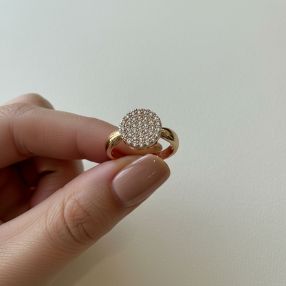 Radiant Gold Ring