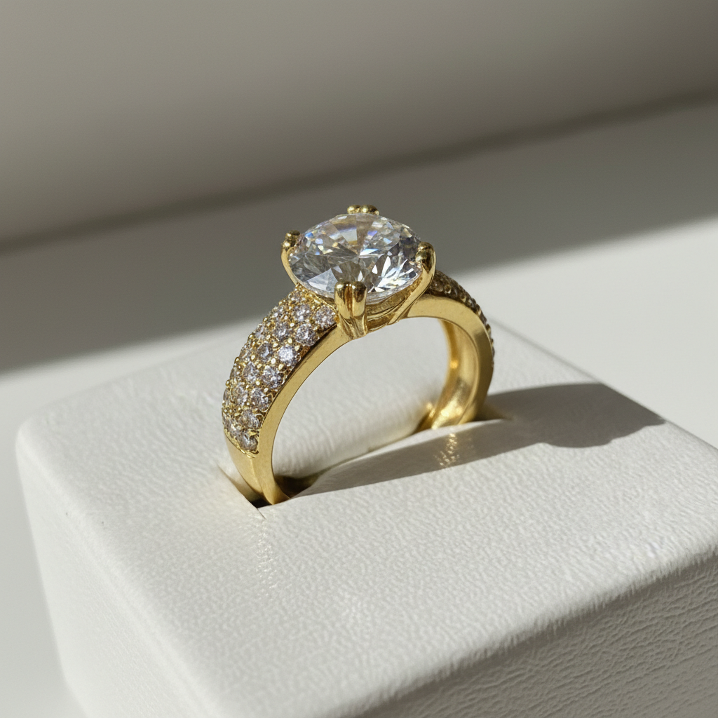 Celeste Spark Promise Ring