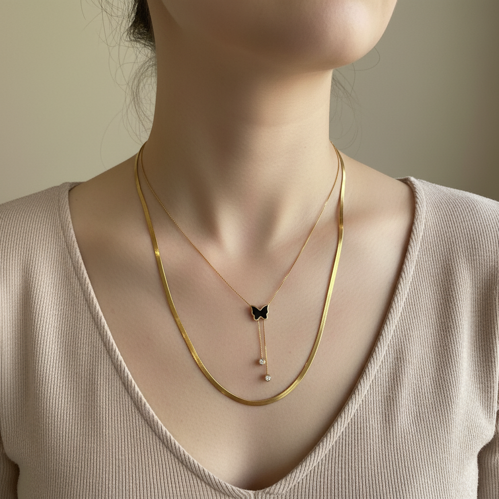 Double Pendant Set – 2 Stylish Pendants in 1